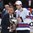 MONTREAL, CANADA - JANUARY 5: IIHF President Rene Fasel presents Team USA's Luke Kunin #9 with the World Junior Championship trophy after winning 5-4 in a shootout over Team Canada in the gold medal game at the 2017 IIHF World Junior Championship. (Photo by Matt Zambonin/HHOF-IIHF Images)

